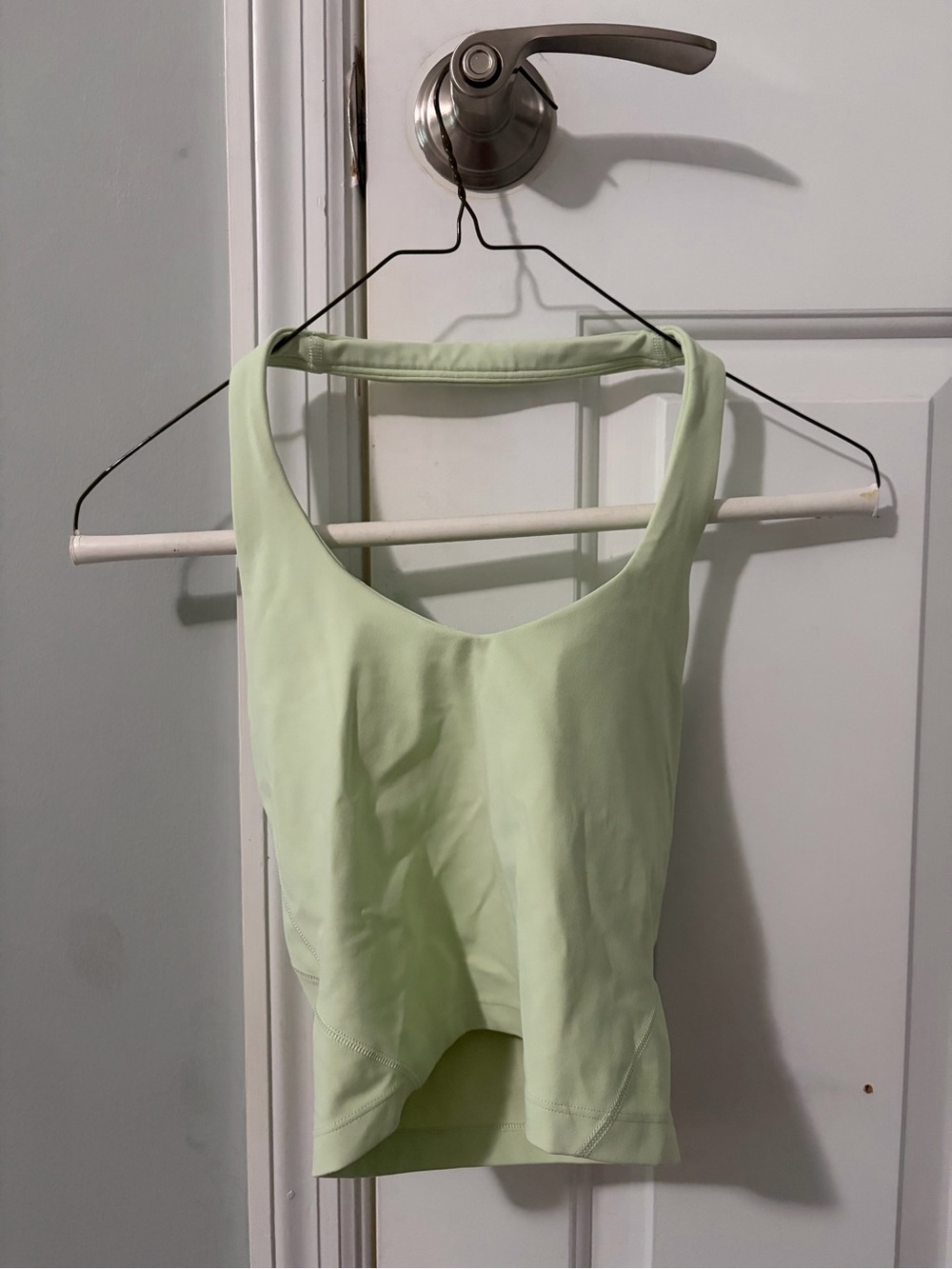 RARE lululemon light green align halter tank